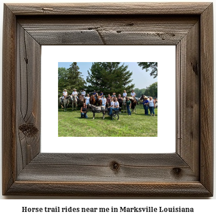 horse trail rides near me in Marksville, Louisiana